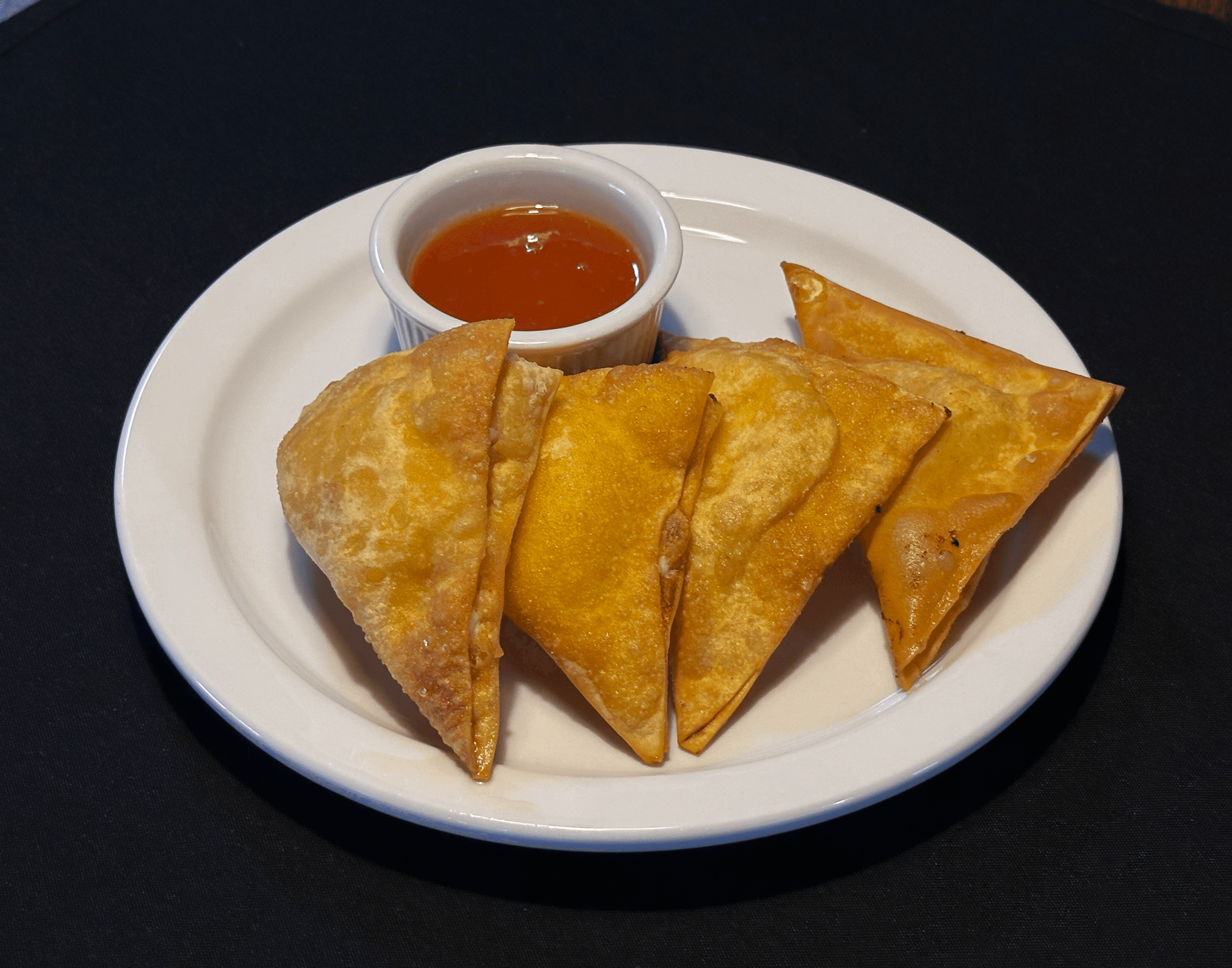 Cream Cheese Wantons at Khue's in St. Paul